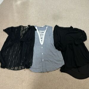 3 new swim coverups small